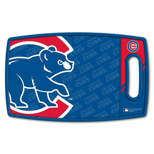 Youthefan 14 x 9 in. MLB Chicago Cubs Logo Series Cutting Board 1906982